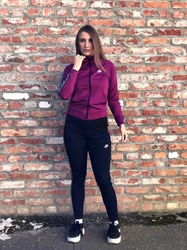 Gornji i donji deo: Nike ženska trenerka Novo Mokra likra Veličine s m l xl 2xl fb — 24