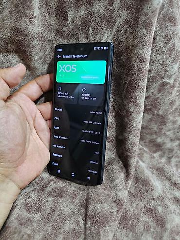 i̇nfinix: Infinix Note 40 Pro, 256 GB, rəng - Göy — 2