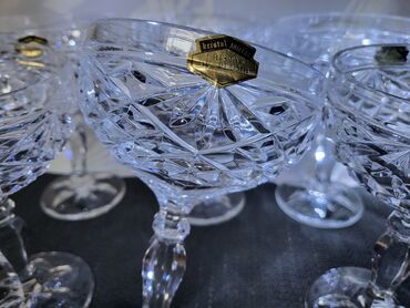 Čaše: Case kristal Zajecar za vino,rucni rad iz 70ih.godina. Case za — 9