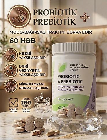 detoks tea: Probiotik + Prebiotik Kompleksi – Həzm Sistemi və İmmunitetin Bərpası! — 1