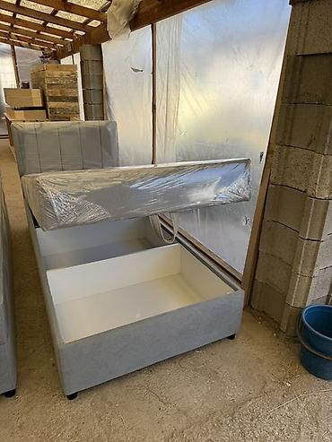 Односпальные кровати: Односпальная тахта с подъёмным коробом - Компактная тахта с вшитым — 28