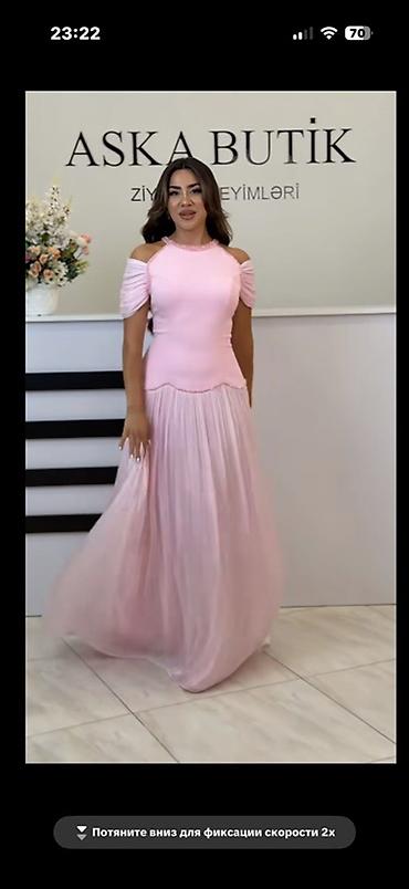 Donlar: Ziyafət Maxi Don – pudra/çəhrayı tonlarda - Model: yuxarı hissəsi — 2