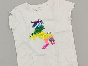 hm koszulki oversize: Koszulka, Next, 7 lat, 116-122 cm, stan - Dobry
