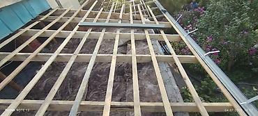 Навесы: Навес из поликарбоната с металлическим каркасом - — 12