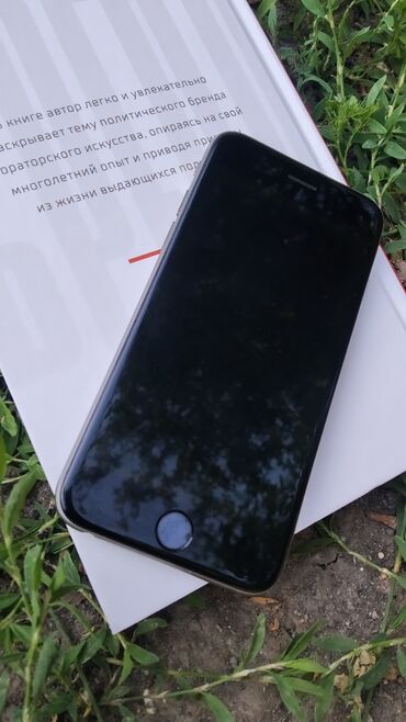 Apple iPhone: IPhone 6, Колдонулган, 32 ГБ, Space Gray, Заряддоочу түзүлүш, Кабель, 78 %