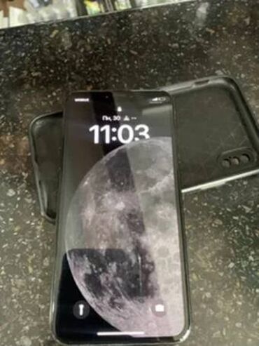 новая бытовая техника: IPhone X, Б/у, 256 ГБ, Black Titanium, 90 %