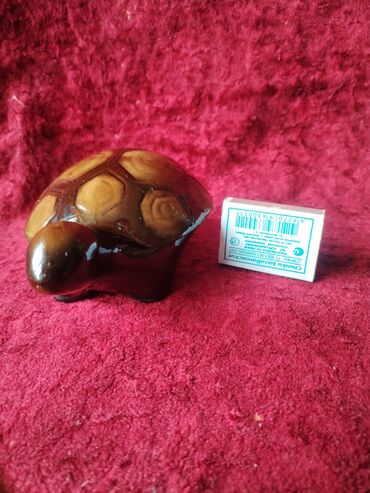 Digər kolleksiyalar: Keramika tısbağa fiquru – qapaqlı kiçik qab - Material: keramika — 2