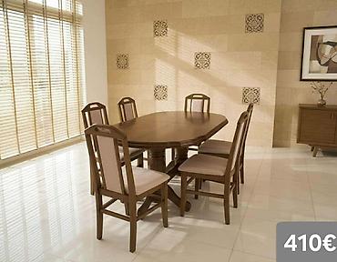 Stilske garniture: Trpezarijski setovi – više modela - Set 1 (prikaz 1 i 4) – 640€: - — 6