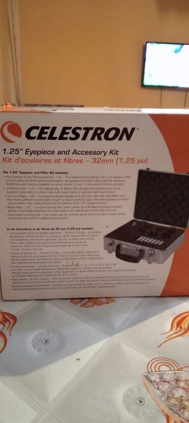 Ətriyyat: Celestron 1,25"Eyepiece and Accessory Kit 32mm, Amerikadan gətirilib — 2