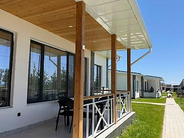ысык ата домики цена: Уютный коттедж в Velvet Resort на берегу Иссык-Куля Коттедж полностью — 4