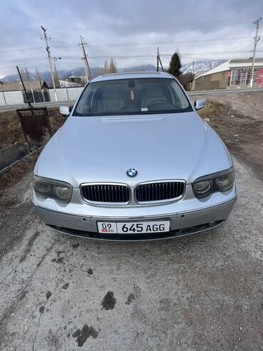 BMW: BMW 7 series: 2002 г., 4.4 л, Автомат, Бензин, Седан — 2