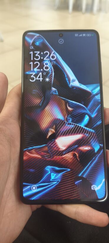 телефон покко: Poco X5 Pro 5G, Колдонулган, 256 ГБ, түсү - Кара, 2 SIM