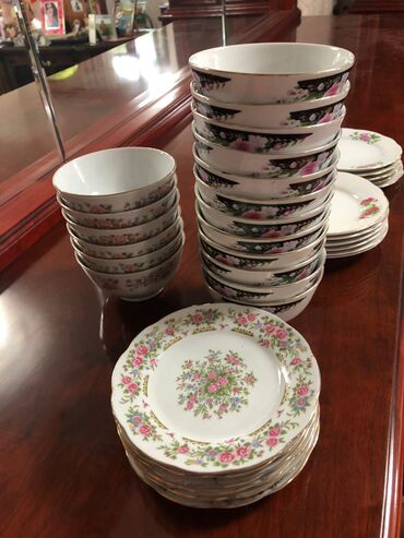 Nahar dəstləri və servizlər: Nahar dəsti, Keramika, Bohemia, 6 nəfərlik — 9