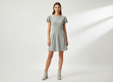 h m swetrowa sukienka: Blue Vanilla, Women`s dress, size L