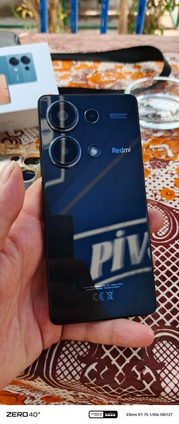 айфон 13 про бу: Redmi brendindən olan bu qara rəngli smartfon, 200 MP əsas kamera ilə
