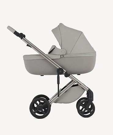 Коляски: Коляска, Anex, цвет - Серебристый, Б/у, Самовывоз — 7