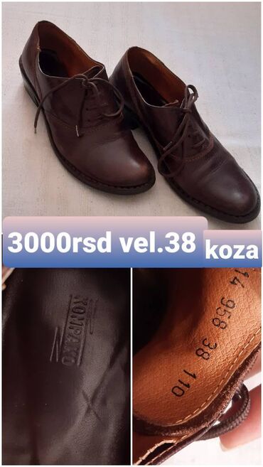 cipele sombor: Shoes, size - 38