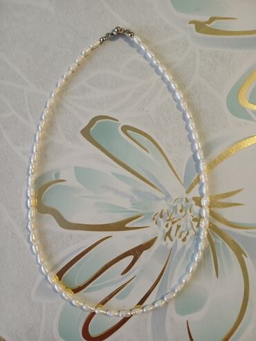 Бусы: Натуральный крупный Жемчуг Натуральный средний Жемчуг Цепочки с — 1