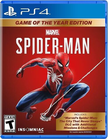 Oyun diskləri və kartricləri: Ps 4 oyun
Spiderman marvel-35azn