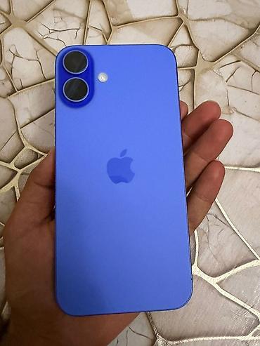 Техника и электроника: IPhone 16 Plus, 128 ГБ, Голубой, Face ID — 1