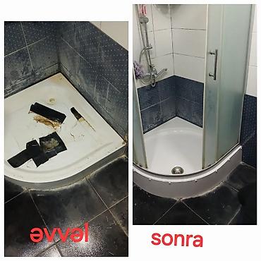 Duş poddonları: Duş kabini üçün fiber akril poddonlar. Bazar dəyərindən ucuz satılır — 19