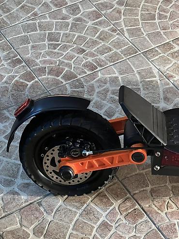 notbuk çanta: İşlənmiş Elektrik samokat 10", > 1000 Vt, > 45 km/s, Ödənişli çatdırılma — 4