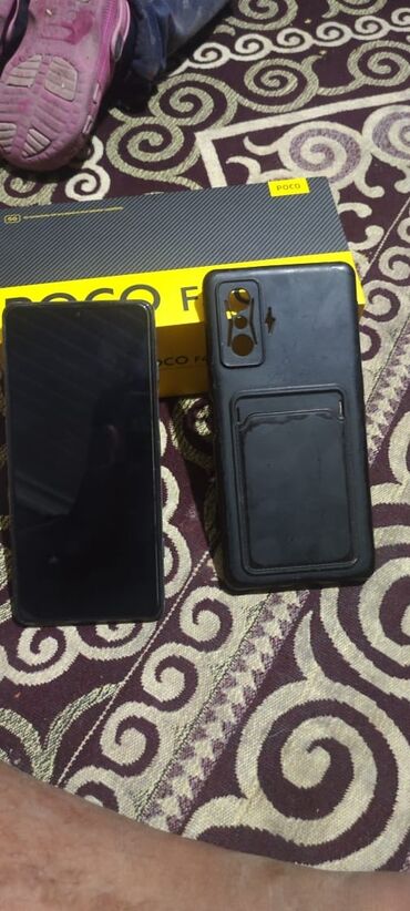 японский телефон: Poco F4 GT, Колдонулган, 128 ГБ, түсү - Кара, 1 SIM, 2 SIM