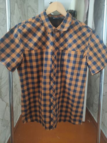 Личные вещи: Рубашка, 5XL (EU 50), цвет - Коричневый