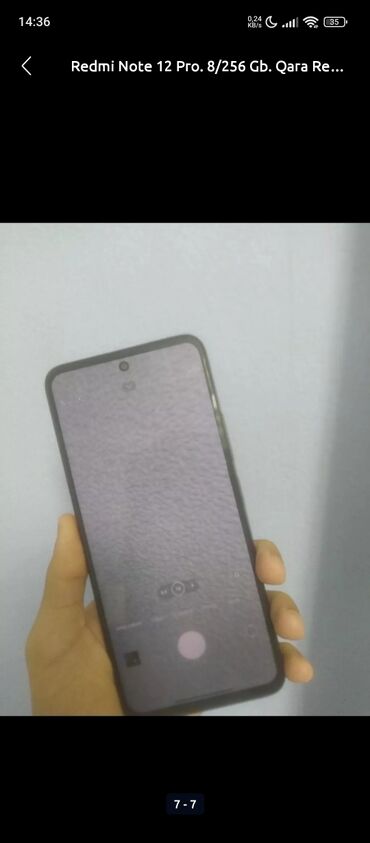 Xiaomi: Xiaomi Redmi 12, 256 GB, rəng - Qara, 
 Barmaq izi, Face ID