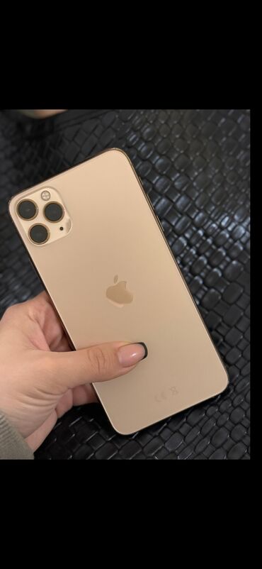 iphone 11 pro max satilir: IPhone 11 Pro Max, 64 GB, Rose Gold, Barmaq izi, Face ID