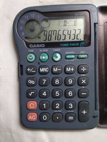 Ostali proizvodi za kuću: Casio Time face QA-100 Pocket Time Calculator, fali uputstvo
