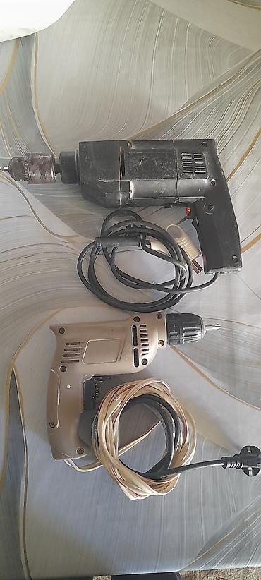 alet çantası: Elektrik direl dəsti Məhsul: Şəbəkəyə qoşulan 2 ədəd elektrik matkapı — 1