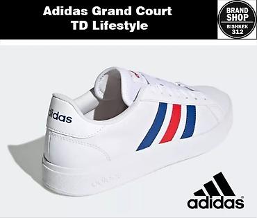 Мырзалардын бут кийими: Эркектердин кроссовкасы, 40.5, Adidas, Жаңы, түсү - Ак, Өзү алып кетүү, Акысыз жеткирүү, Акылуу жеткирүү — 5