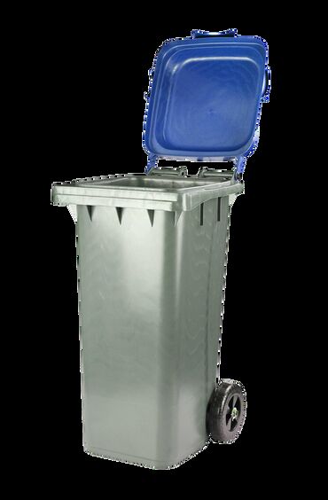 мусорная урна: Бак, Пластик, 120 л, Самовывоз, Платная доставка