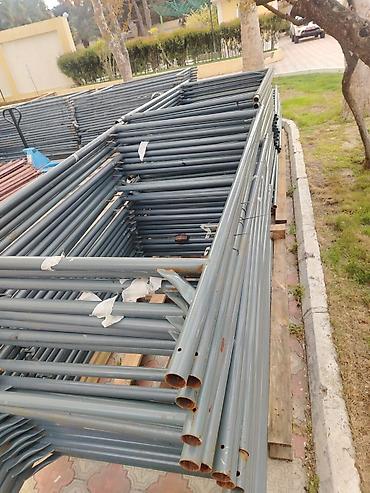 bak temiri: Fasad üçün metal skafold (lesa) komplekti - Modul tipli metal — 9