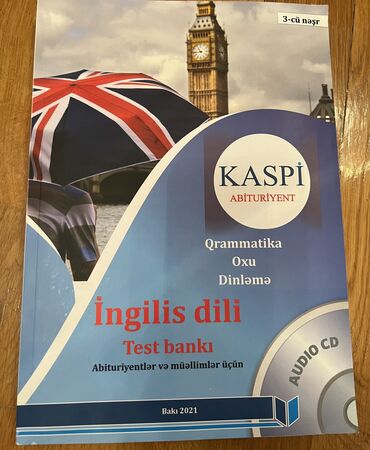 kaspi ingilis dili test banki cavabları: İngilis dili kaspi Kitab təmizdi