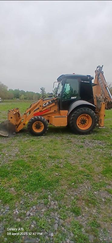 yükləyici traktor: CASE 580T ekskavator-yükləyici - Çoxfunksiyalı texnika: ön hissədə — 1