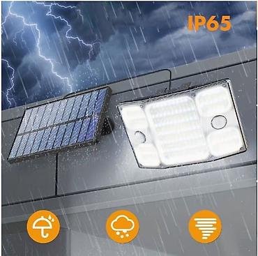 postamenti: Solarna zidna LED lampa sa odvojenim panelom 276 LED Ključne — 4