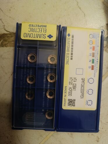 Digər alətlər: Torna və frezə üçün kəsici lövhəciklər (karbid insertlər) komplekti - — 29