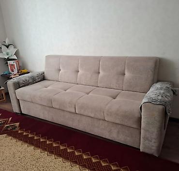 модульный: 1) Раскладной диван-кровать, прямой, с высокой спинкой и глубоким — 2