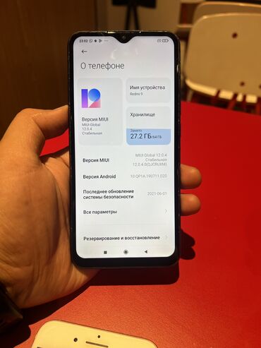 телефоны xiaomi redmi9: Redmi, Redmi 9, Б/у, 64 ГБ, цвет - Синий, 2 SIM