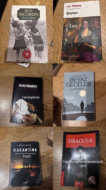 Kitablar toplusu satılır – müxtəlif janr və dillərdə: - Roy Jacobsen