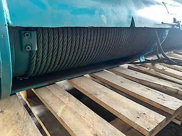 Тельферы: Продаём б/у тельфер (подъёмник) грузоподъёмностью 10 тонн. Длина троса — 11