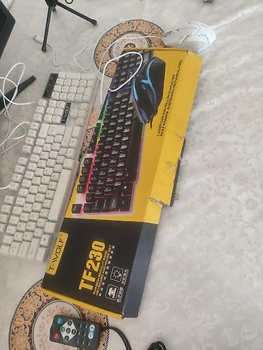 Kompüter aksesuarları: Oyun və yayın (stream) üçün tam aksesuar dəsti Dəstdə olanlar: - Alfa — 6