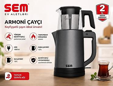 qovuqlu çay: Elektrik çaydan SEM İnformasiya SEM Armoni Elektrikli Çayçı gündəlik — 1