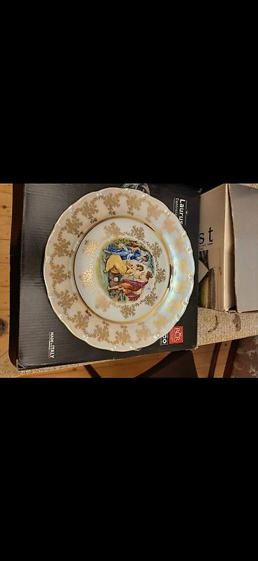 balaca tortlar: Tort və şiriniyyat qabı, rəng - Ağ, Şüşə, Almaniya — 6