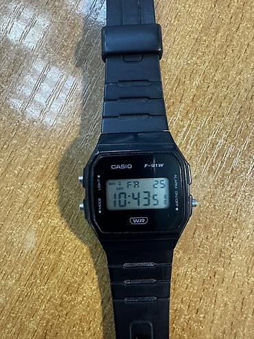 forerunner 965: CASIO F-91W — легендарные цифровые наручные часы в классическом черном — 4