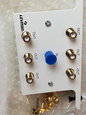 ТВ и видео: Video Splitter-Leviton-6C2-1x6 2GHz - это 6-полосный видеоразветвитель — 2