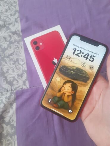 телефон fly cirrus 11: IPhone 11, 64 GB, Qırmızı