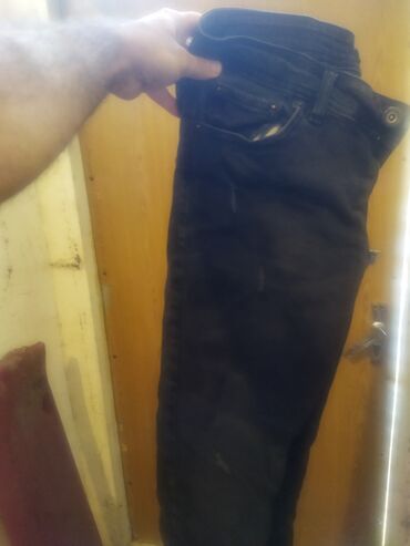 Digər kişi geyimləri: Kişi geyim dəsti - 1 ədəd boz rəngli kişi şalvarı: yan ciblikli — 13